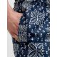 7. Jack&Jones męskie szorty do pływania JPSTMAUI SHELL AOP SWIM SHORTS REG 12291808 PAGEENT BLUE