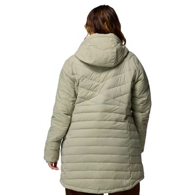 3. Columbia Joy Peak Hooded II Mid Jacket 2088641348 Beżowe L