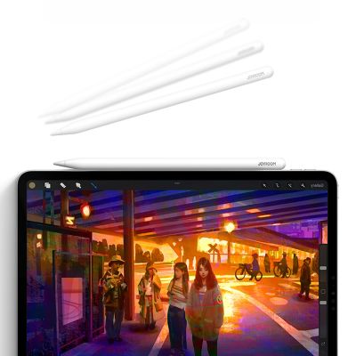 5. Rysik stylus aktywny Joyroom JR-X9S Pro z 2 wymiennymi końcówkami - biały