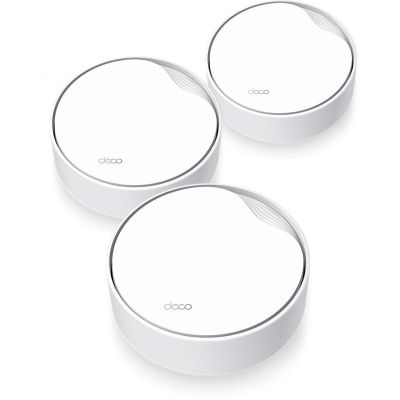 3. Router TP-Link DECO X50-PoE (3-PACK) Mesh Dual-band (2.4 GHz/5 GHz) Wi-Fi 6 (802.11ax) Biały