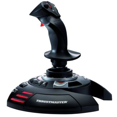 11. Thrustmaster T.Flight Stick X Czarny, Czerwony, Srebrny USB Joystick Analogowy PC, Playstation 3