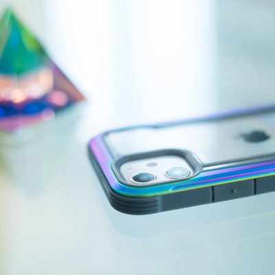 13. Raptic X-Doria Shield Case etui iPhone 14 Pro Max pancerny pokrowiec niebieski