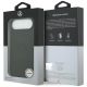 8. Etui Mercedes Leather Vintage Logo MagSafe na iPhone Air - czarne