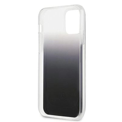 6. Etui Mercedes Transparent Line na iPhone 12 mini - czarne