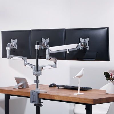 5. Uchwyt stołowy LogiLink BP0090 17''-32'' 21KG 3 Monitore Silver