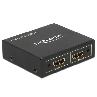 DeLOCK 87701 rozgałęziacz telewizyjny HDMI 2x HDMI