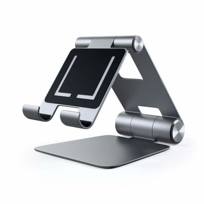 2. Satechi R1 Aluminum Hinge Holder Foldable Stand - aluminiowa składana podstawka do MacBook/iPad (space gray)