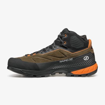 2. Scarpa RAPID XT MID GTX Brązowy, Pomarańczowy
