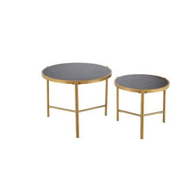 TABLE COFFEE FATIMA D63-48CM BLACK