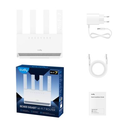 5. Router CUDY WR3600E BE3600 Gigabit Wi-Fi 7 Mesh