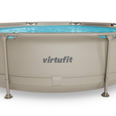 9. VIRTUFIT OKRĄGŁY BASEN 305 CM Z POMPĄ FILTRUJĄCĄ BEŻOWY