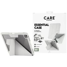Etui Care by PanzerGlass Y fold do iPad Air 13" 2024 / 2025 - jasnoszare