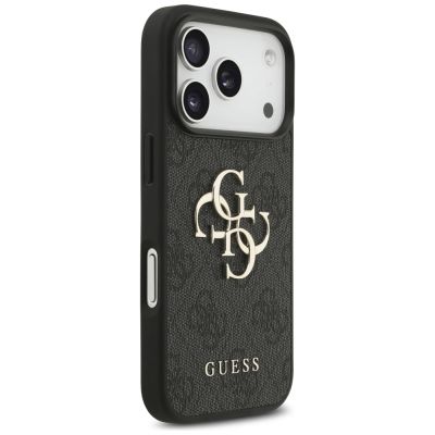 4. Etui Guess 4G Big Logo do iPhone 17 Pro - czarne