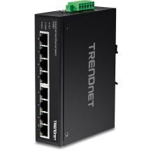 TRENDnet Industrie Switch  8 Port Fast Ethernet  L2 DIN-Rail