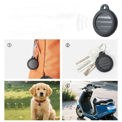 4. Lokalizator Bluetooth Rockbros RT1W Apple Find My - czarny