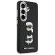 4. Etui Karl Lagerfeld Saffiano Double Heads Metal na Samsung Galaxy S26+ - czarne