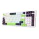 4. REDRAGON K686WBG-RGB-MAX Eisa Max klawiatura USB + RF Wireless + Bluetooth Biały, Czarny