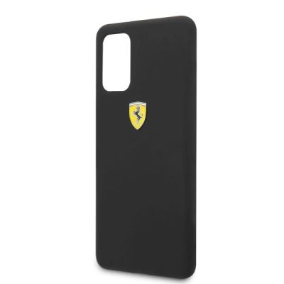 5. Etui Ferrari Silicone na Samsung Galaxy S20+ - czarne