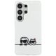3. Etui Karl Lagerfeld IML Peekaboo Karl&Choupette MagSafe na Samsung Galaxy S26 Ultra - przezroczyste