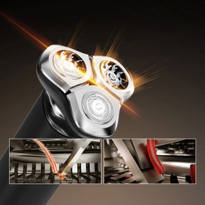 5. Golarka elektryczna MAXGROOM M-8012 3w1 - czarna