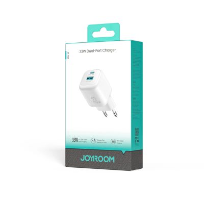 6. Ładowarka sieciowa Joyroom JR-TG7 33W USB-A + USB-C - biała