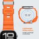 13. Pasek Spigen WBS2 na Apple Watch 44 / 45 / 46 / 49 mm - pomarańczowy