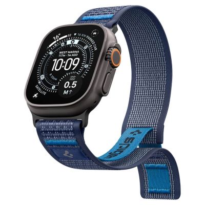6. Pasek Spigen Athlex Air 2 na Apple Watch (44 / 45 / 46 / 49 mm) - granatowy