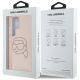 8. Etui Karl Lagerfeld Rhinestones K. Head Logo Samsung Galaxy S25 Ultra różowy