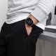 9. Etui Tech-Protect Defense Black & Clear 2-Pack na Apple Watch 49 mm
