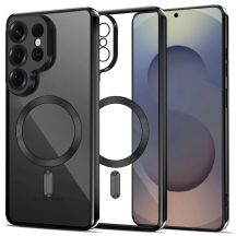 Etui Tech-Protect MagFlex na Samsung Galaxy S26 Ultra - przezroczysto-czarne