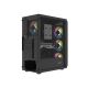 21. FURY OBUDOWA KOMPUTEROWA FURY SHOBO SH4F RGB MIDI Z OKNEM CZARNA