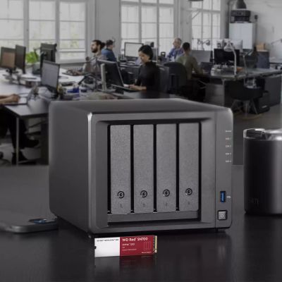 6. Dysk SSD WD Red SN700 WDS100T1R0C (1 TB ; M.2; PCIe NVMe 3.0 x4)