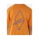 5. Koszulka chłopięca RIP CURL Eternal Shred Art Tee-Boy pomarańczowa