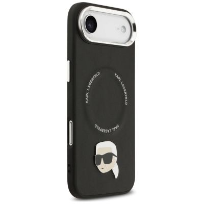 4. Etui Karl Lagerfeld Karl Pin MagSafe do iPhone Air - czarne
