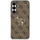 4. Etui Guess Big 4G Classic Logo na Samsung Galaxy S25 FE - brązowe