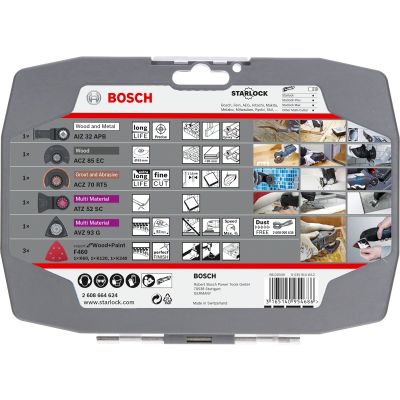 3. Zestaw do renowacji Bosch STARLOCK MT 8 szt.