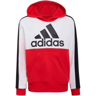 7. Bluza adidas Colorblock Fleece Hoodie Jr HC5657