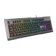 GENESIS Rhod 500 RGB klawiatura Gaming USB QWERTY Portugalski Czarny, Srebrny