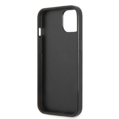 7. Etui Karl Lagerfeld Saffiano Plaque na iPhone 13 mini - czarne