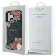 8. Etui Guess 4G Flowers Print MagSafe na iPhone 16 6.1" - czarne
