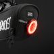 4. Torba rowerowa Rockbros G007 Flash Journey podsiodłowa 0.8 l - czarna
