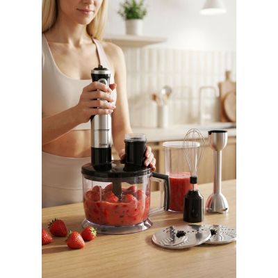 6. Blender ręczny Esperanza Crema EKM004 (800W; kolor czarny)