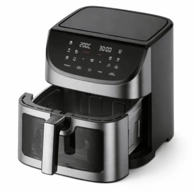 3. Extralink AIR FRYER FRYTKOWNICA BEZTLUSZCZOWA 8L 1800W 200 STOPNI