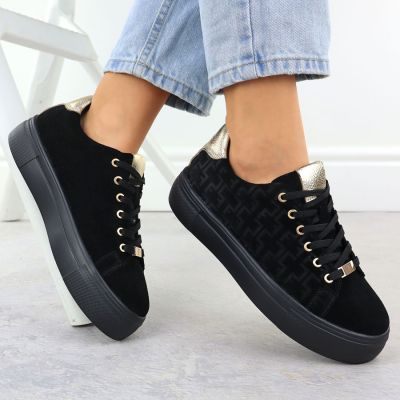 3. Półbuty na platformie Filippo W DP6850 PAW640