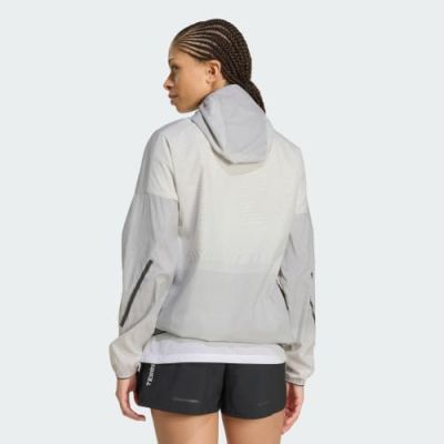 3. Kurtka damska adidas TERREX Xperior CLIMA365 Light Windweave Jacket - black/white rozmiar: xs