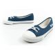 8. Lee Cooper buty trampki damskie sportowe niebieskie wsuwane baleriny
