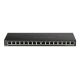 2. D-Link DGS-1016S Nie zarządzany Gigabit Ethernet (10/100/1000) Czarny