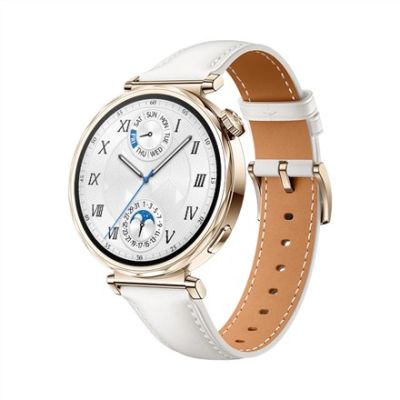 7. Huawei WATCH GT 5 41mm | Inteligentny zegarek | GPS (satelitarny) | Dioda AMOLED | 1,32 cala | Biały