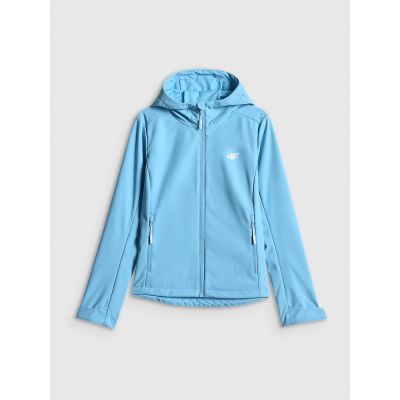 7. Kurtka softshell wiatroodporna membrana 5000 damska 4F 4FRSS26TSOFF627-33S