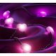 7. Twinkly Candies – 100 Lampki w kształcie świeczki RGB LEDs, zielony przewód, USB-C